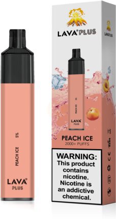 Lava Plus 2600 Puffs Peach Ice