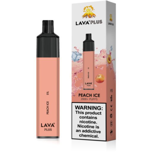 Lava Plus Peach Ice