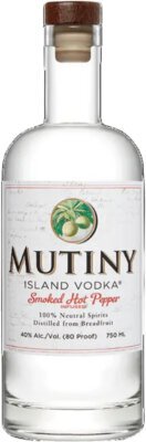 Mutiny Island Smoked Hot Pepper Infused Vodka