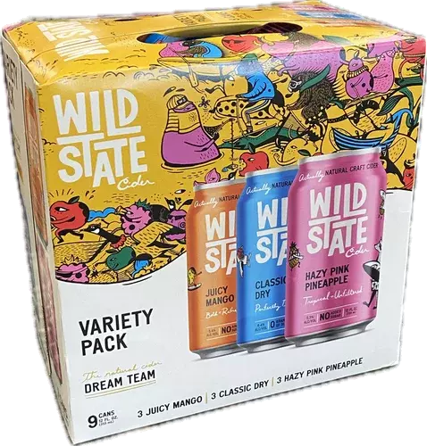Wild State Cider Dream Team Variety Cns