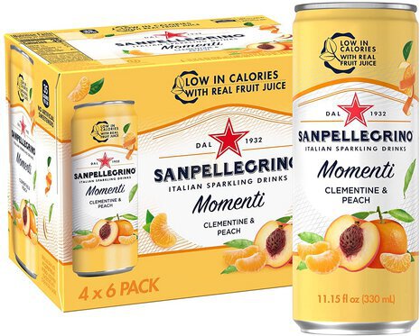 San Pellegrino Momenti Clementine Peach