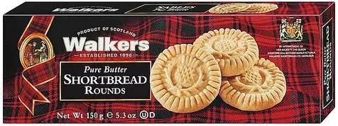 Walkers Pure Butter Shortbread Rounds