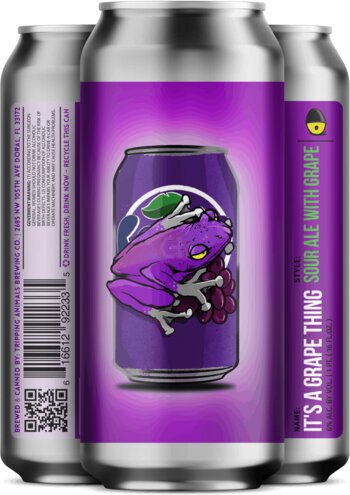 Tripping Animals It's A Grape Thing Sour Ale Cn