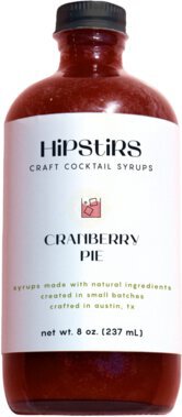 Liquid Alchemist Hipstirs Cranberry Pie Cocktail Syrup