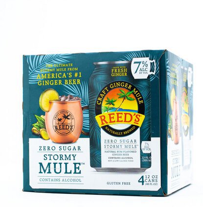 Reed's Hard Zero Suger Stormy Ginger Mule