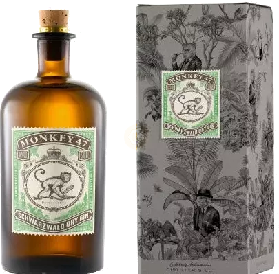 Black Forest Distillery Monkey 47 Schwarzwald Dry Gin Distillers Cut Germany
