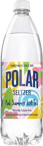 Polar Peach Iced Tea Seltzer Ltr