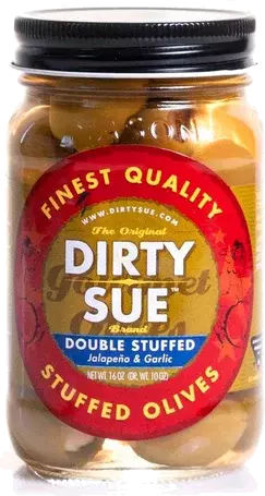 Dirty Sue Olives Double Stfd Garlic & Jalapeno