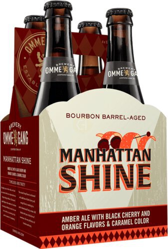 OMMEGANG BOURBON MANHATTEN SHINE, 12OZ BOT