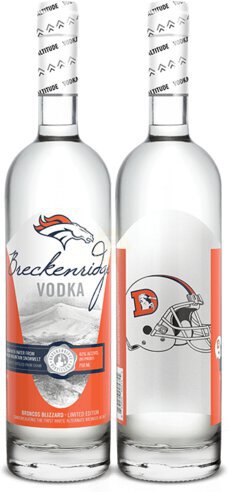 Breckenridge Distilling Broncos Blizzard Limited Edition Vodka