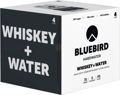 Bluebird Hardwater Whiskey + Water