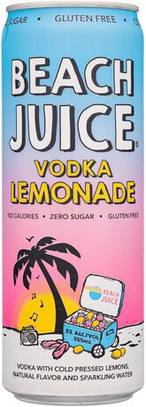 Beach Juice Vodka Lemonade