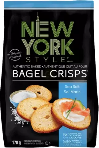 New York Bagel Crisps Sea Salt