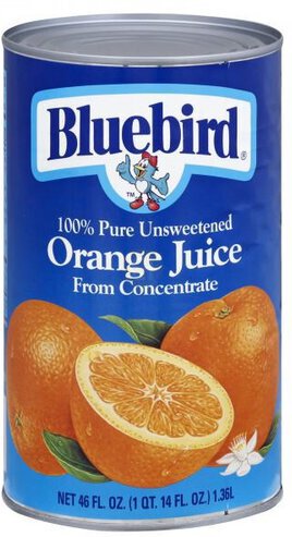 Bluebird Orange Juice