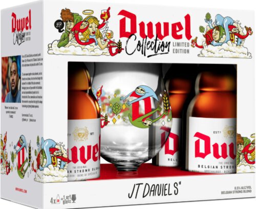 Duvel Jt Daniels Gift Set W Glasses