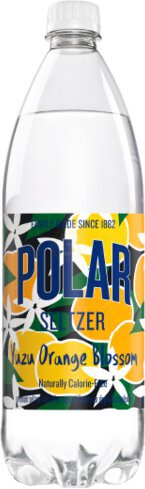 Polar 1 Liter Yuzu Orange Blossom Seltzer