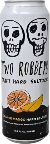 Two Robbers Craft Hard Seltzer W Orange And Mango Philadelphia Pa