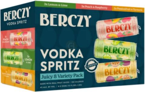 Berczy Vodka Seltzer Variety