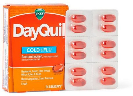 Vicks Dayquil Liquor Cld Flu