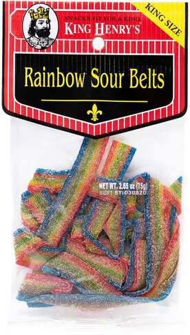 King Henry S Rainbow Sour Belts