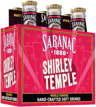 Saranac Soft Drink Shirley Temple