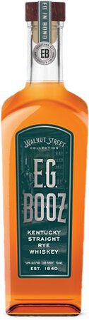 E G Booz Kentucky Straight Rye