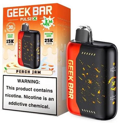 Geek Bar Pulse X Peach Jam