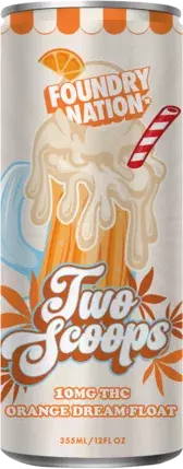 Two Scoops Orange Dream Float 10mg