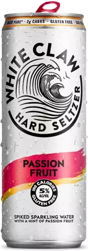 White Claw Hard Seltzer Passion Fruit Single