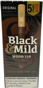 Black Mild Wood Tip