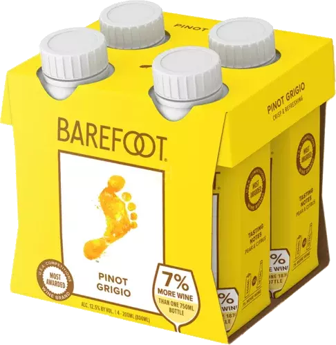 Barefoot Pinot Grigio Tetra