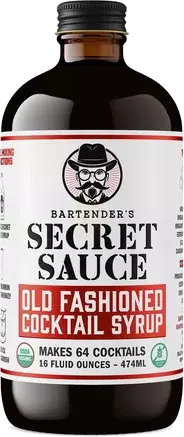 Bartenders Secret Sauce Old Fashioned Cocktail Syrup