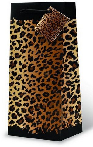 Wrap Art Gift Bag Leopard Spots