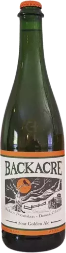 BACKACRE BEERMAKERS SOUR GOLDEN ALE 25.4OZ BTL