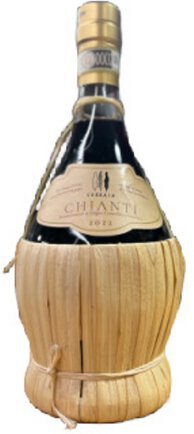Cerraia Chianti Fiasco Basket