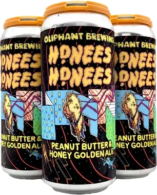 Oliphant Honees Honees Peanutbutter Hony Golden Ale 16o