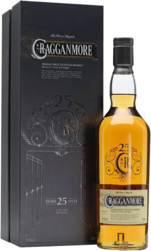 Cragganmore 25 Year Old Single Malt Scotch Whisky
