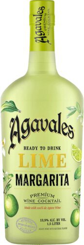 Agavales Lime Margarita Premium Wine Cocktail 100 De Agave
