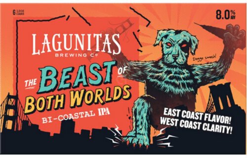 Lagunitas The Beast Of Both Worlds Bi Coastal Ipa Single