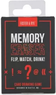 Foster & Rye Memory Eraser Card Matching Drinking Game