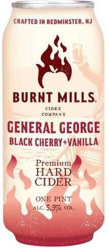 Burnt Mills General George Black Cherry Vanila