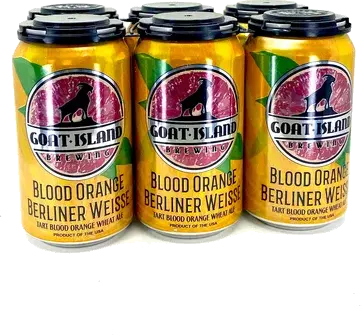 Goat Island Blood Orange Berliner Weisse 120z