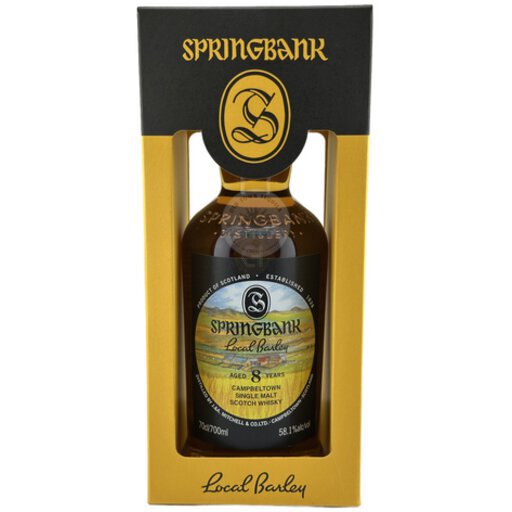 Springbank 8yr Local Barley Single Malt Scotch - West Street Wine