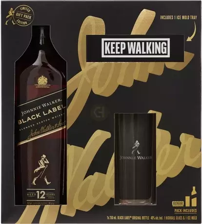 Johnnie Walker Black Label Gift Set