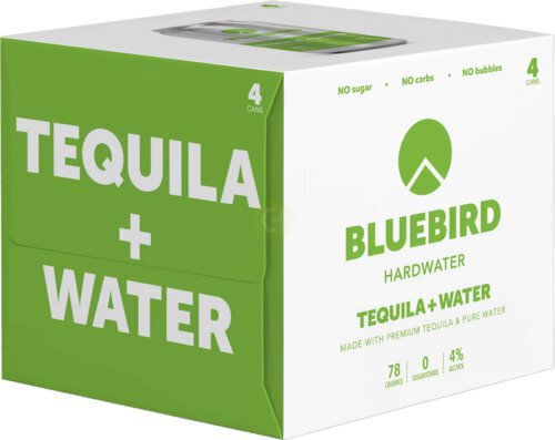 Bluebird Hardwater Tequila + Water