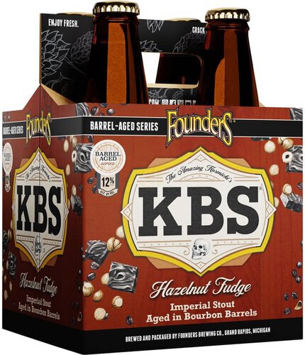 Founders Kbs Hazlenut Fudge Flavored Stout