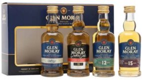 Glen Moray Single Malt Tasting Set 4x50 Mls