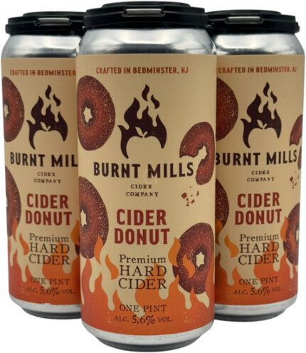 Burnt Mills Cider Donut Premium Hard Cider Limited Release