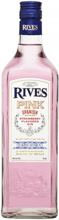 Rives Pink Spanish Strawberry Flavored Gin