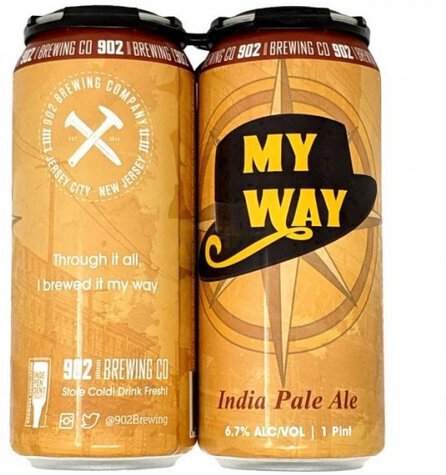 902 Brewing Co My Way India Pale Ale Cans